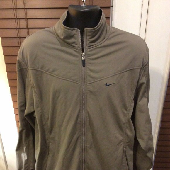 nike men's full zip jacket